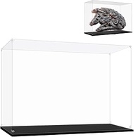 LILIKAKA Acrylic Display Case for Lego 75192 Ultimate Millennium Falcon, 34.64x15.35x22.83 (88x39x58