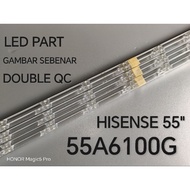 HISENSE 55" NEW SET LED BACKLIGHT 55A6100G