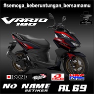 Latest vario 160 (AL69) 2022 Striping stickers