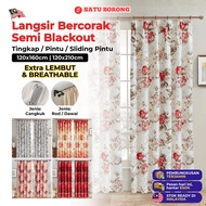 Langsir Tingkap Murah Langsir Bilik Tidur Langsir Slidinr Door Pintu Bilik Dapur Rumah Curtain Windo