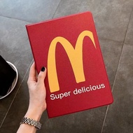 McDonald's pattern for ipad case for apple ipad mini 1/2/3/4/5 for ipad air for ipad cover