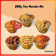 Muruku Tms Ipoh 800g Traditional Crunchy Indian Snack [Mixer /Star Muruku /Omapodi/ Pagoda /Bombay /