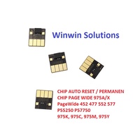 CHIP AUTO RESET PERMANENT CHIP PAGE WIDE 975A/X PageWide 452 477 552 577 P55250 P57750 975X