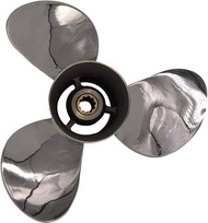 9-7/8 Stainless Steel Propeller for Yamaha 20-30HP Outboard Motor