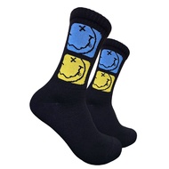 Nirvana Smile Black Socks (B99)