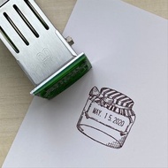 日期旋轉印章 糖果罐