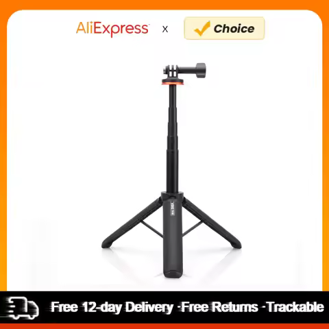 VRIG TP-08 Sports Camera Selfie Stick Tripod Stand Aluminum Alloy 51cm/20.1in Max Height Replacement
