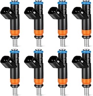 8 PCS Fuel Injectors Compatible with Chrysler, Dodge, Jeep & Ram - Ram 1500 2500 3500, Challenger, C