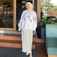 Zani- Lolita Coquette Ribbon Blouse - Women's Ribbon Top