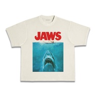 Boxy Tshirt Jaws Classic Movie Tee