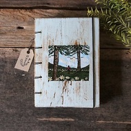 Explore in the mountain. Notebook Handmade notebook Diary 筆記本 journal
