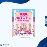 Gramedia Medan - IMPORT BOOK 555 Sticker Fun Dream Wedding