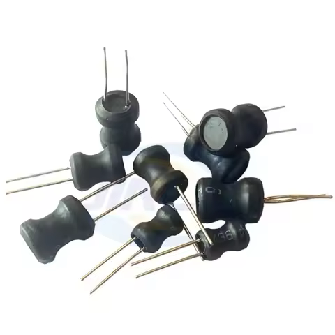 10PCS 0608 6*8mm I-shape Power Inductor Inductance Copper Coil 1MH 68uh 100uh 150UH 220 330 470 uH 2