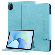 全城熱賣 - 適用於 Honor Pad 8 貓搭扣平板皮套（天藍色）