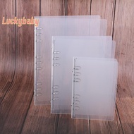 [LuckybabyS] Creative transparent twill pp binder a6 a5 six-hole b5 nine-hole folder new