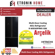 Hitachi Multi-Door Cooling 465L Refrigerator R-WB560P9MS GBK