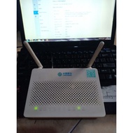Huawei HS8545M5 GPON ONT Blue web Display As Pictured