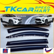 [READY STOCK] PERODUA TRAZ / TOYOTA YARIS CROSS [AC200] 2023-ON ( AG ) 4 DOOR 10 CM WIDTH ARYCLIC MA