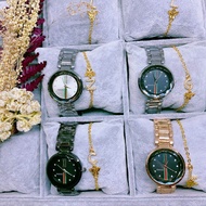 oneset Gucci watch / oneset jam tangan gucci /jam tangan dan gelang