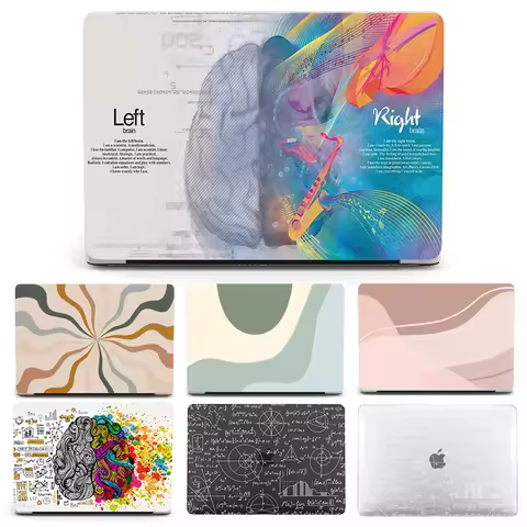 Laptop Case For Macbook Air Pro 13 M2 M1 2022 2021 Pro 14 16 2023 Cover For MacBook 11 12 13 15 16 I