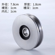 6204แบริ่งคู่เส้นผ่าศูนย์กลาง80มม. เครนลูกรอกยกโค้งรางเบอร์45เหล็กลวดสลิงลูกรอกขนาดเล็ก