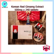 [Cheong Kwan Jang] Korean Red Ginseng Extract (500mg x 240 tablets)