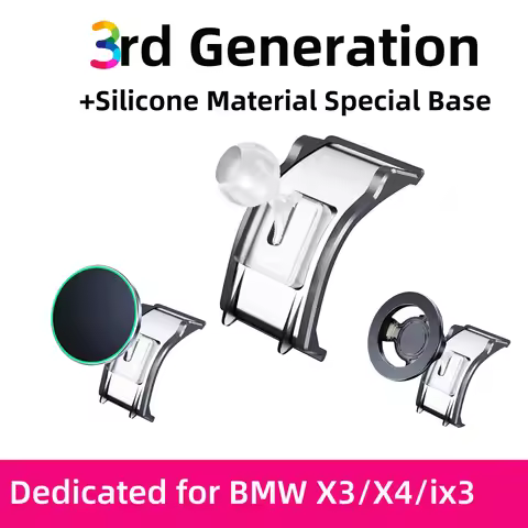 Magsafe Car Mobile Phone Holder For BMW iX3 X3 G01 X4 G02 2022 2023 Car Gravity Stand GPS Bracket Ma
