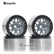 2.2 Alloy Beadlock Wheel Rims Metal Wheels Hub for 1/10 RC Crawler Car Axial SCX10 RR10 Wraith 90048