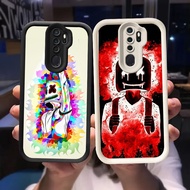 O-8 Marshmallow Case for OPPO Reno F5 A5 2F F11 A9 2Z 2020 Pro Black and White