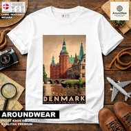 DENMARK SOUVENIR T-SHIRT 43, WEAR ASEAN COUNTRYTAG DENMARK PREMIUM SOUVENIR MATERIAL GIFT