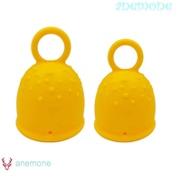 ANEMONE Silicone Menstrual Cup, Reusable Soft Silicone Monthly Cup, Leak-proof Menstrual Period Cup 