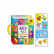 [Intelligent] Mind To Mind: Board Book Series – Lets Learn ABC 123 My Body / 128 Words / 128 Animals