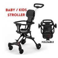 2 Way Magic Stroller Magic Kids Stroller Magic Foldable Stroller Budak Stroller Kids