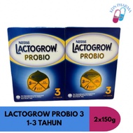 LACTOGROW PROBIO 3 (1-3 TAHUN) 2x150g [EXP : 31/01/2027]