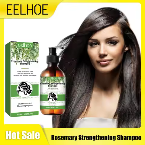 Rosemary Shampoo for Men and Women Scalp Treatment Repair Damage Hair Smoothing Strengthening Hair R