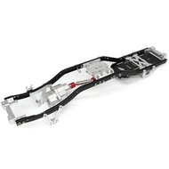 WHEELBASE WITH FRONT GEARBOX FOR 1/10  RC AXIAL SCX10 METAL CHASSIS FRAME 313MM JEEP WRANGLER BODY S