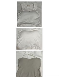 Zoom clothing Free size Bratop 女裝 白色 鼠尾草 綠色