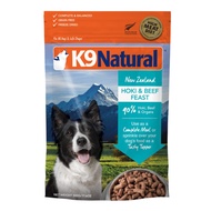 K9 Natural Hoki &amp; Beef Feast Grain-Free Freeze-Dried Raw Dog Food