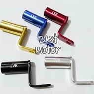 HP Bracket holder Rearview mirrorhp ROUND BRACKET CNC LVR Motowolf lamp model For holding Cellphone 