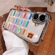 New 2026 Calendar Phone Case For Vivo Y21D Y31 Y03 Y03T Y18 Y18S Y16 Y56 Y02 Y02T Y21 Y21S Y33S Y11 