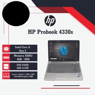 Laptop Second Hp Probook 4330s Core i5 G2 14inch