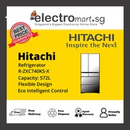 Hitachi R-ZXC740KS-X Multi-door Refrigerator 572L