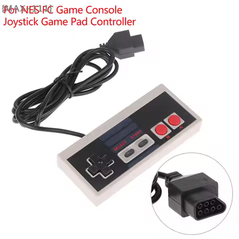 【F2-MAX111】1Pc Joystick Game Pad Controller for NES FC Game Console Mini Game 8-bit Retro Game