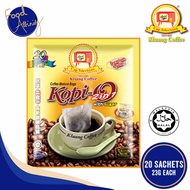 [Bundle of 3] Kluang Coffee Cap TV Kopi-O 2IN1 | 23gm x 60 sachets - by Food Affinity
