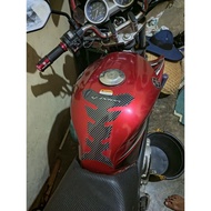 Universal Carbon Tank Pad Embossed Sticker for Yamaha V-ixion (2007 - 2012), Yamaha V-ixion NVL (201