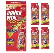 日本 Amino Vital  AminoShot Power Gel 紅色細Gel 45g 跑步 長跑 跑山 越野跑 運動期間服用