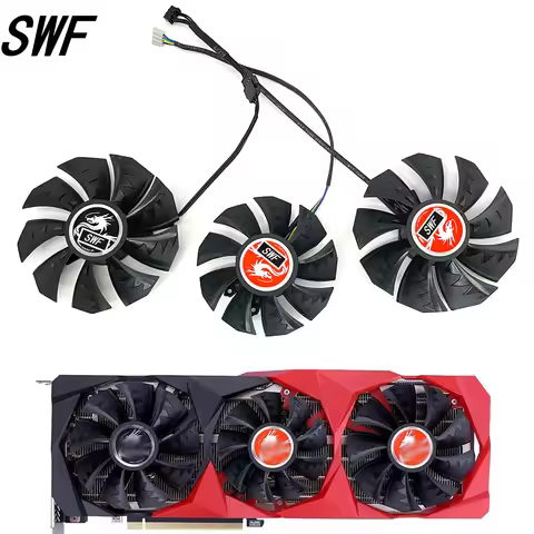 New 87MM RTX3090 Cooler Fan Replacement For Colorful GeForce RTX 3060 3070 3080 Ti 3090 NB 12G-V Gra