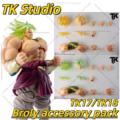 TK Studio Dragon Ball TK CUSTOM TK17 TK18 Broly Accessory Pack Compatible with DF and Bandai Accesso