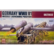 [Mould King] Search Mould Pavilion 1/72 Y V1 missile Tank Assembly Model Needs Glue Coloring UA72033