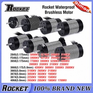 Rocket Waterproof Brushless Motor  3650 3660 3670 3674 4068 4076 4-Pole High Torque for 1/8 1/10 1/1